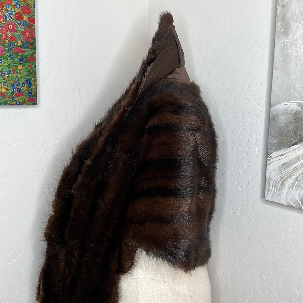 Real sable shawl. Vintage.  Sable. - Picture 8 of 16